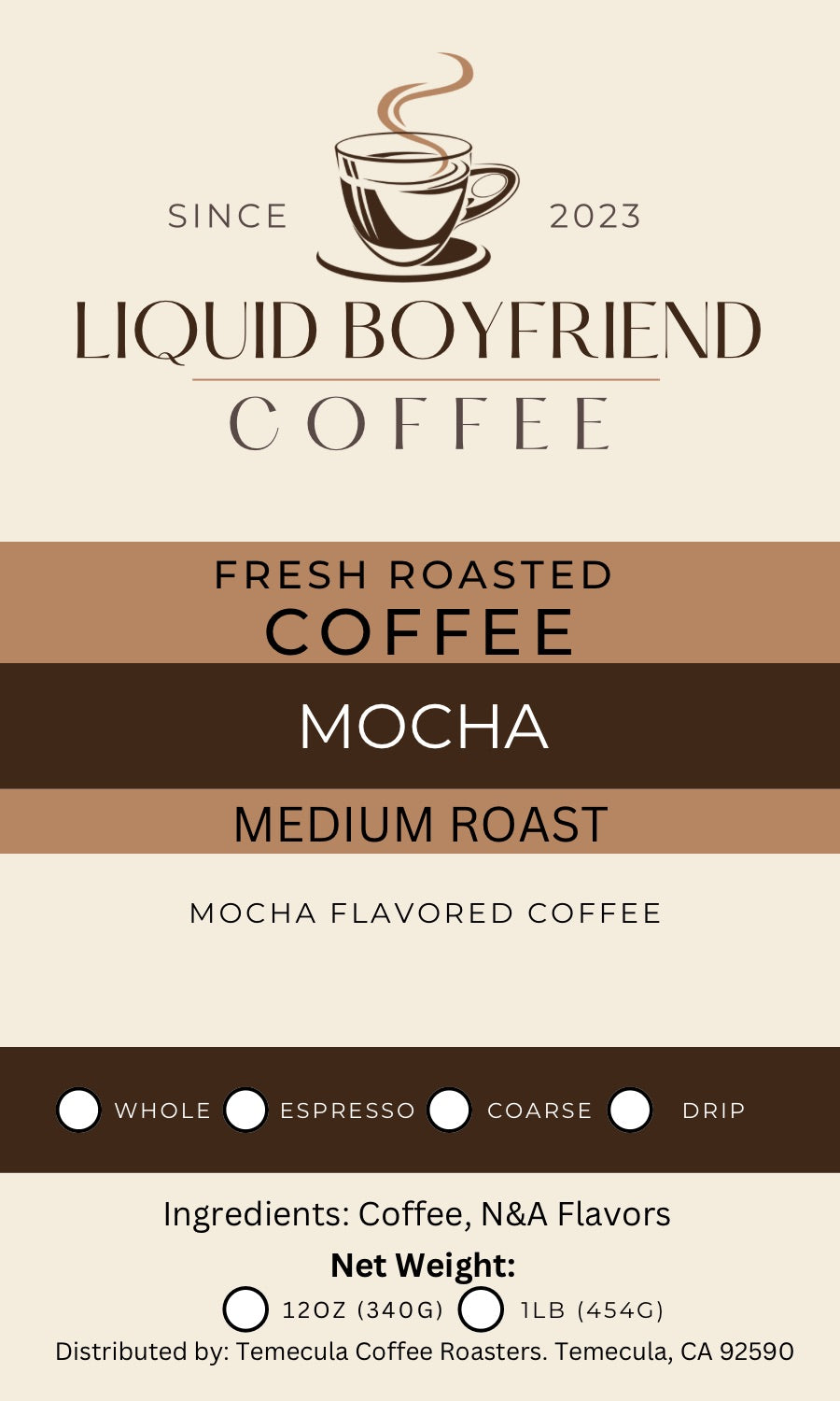 Mocha Flavored Coffee